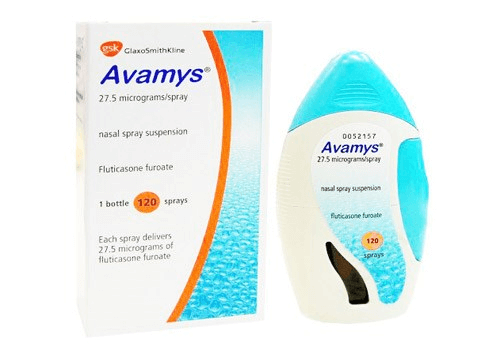 Sản phẩm Avamys được điều chế ở dạng xịt với thành phần lành tính.