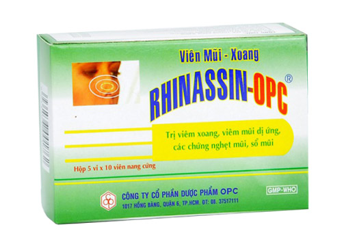 Thuốc Rhinassin - OPC - Điều trị viêm mũi